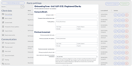 Client forms